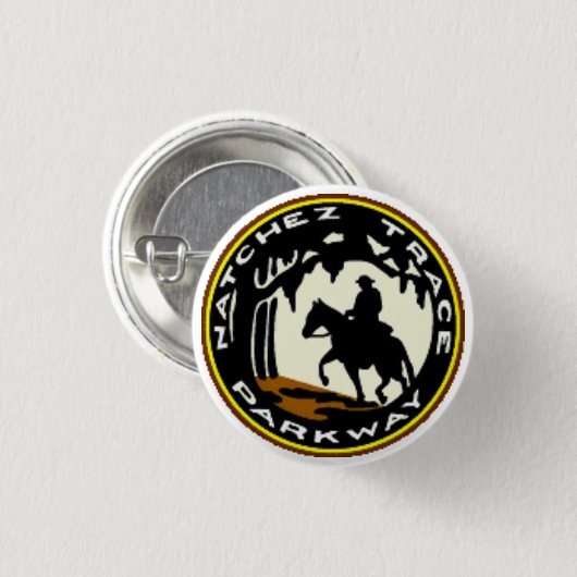 Natchez Trace Parkway Button (Vorne & Hinten)