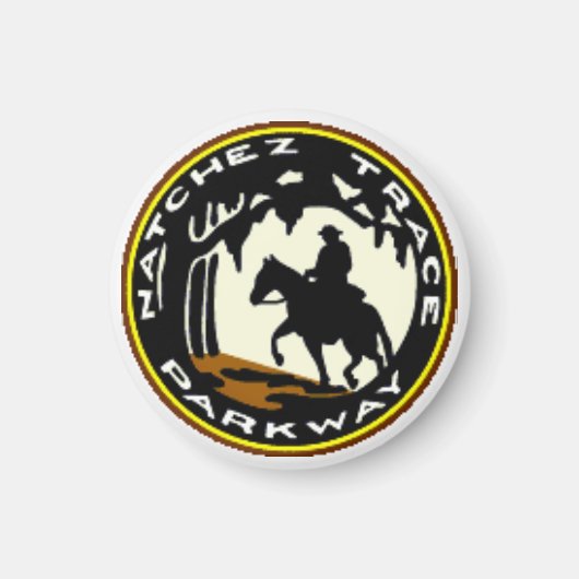 Natchez Trace Parkway Magnet (Vorne)