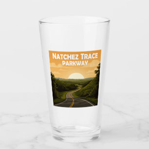 Natchez Trace Parkway Mississippi Landschaft Glas