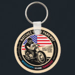 Natchez Trace Parkway National Landschaftlich Schlüsselanhänger<br><div class="desc">Natchez Trace Parkway in einem Vintagen,  bedrückten Stil Emblem. Es ist eine berühmte All American Road in Mississippi,  Alabama und Tennessee.</div>