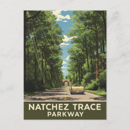 Natchez Trace Postkarte