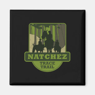 Natchez Trace - Reiten Magnet