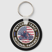 Natchez Trace Road Mississippi Tennessee Schlüsselanhänger (Vorderseite)