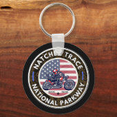 Natchez Trace Road Mississippi Tennessee Schlüsselanhänger (Vorderseite)