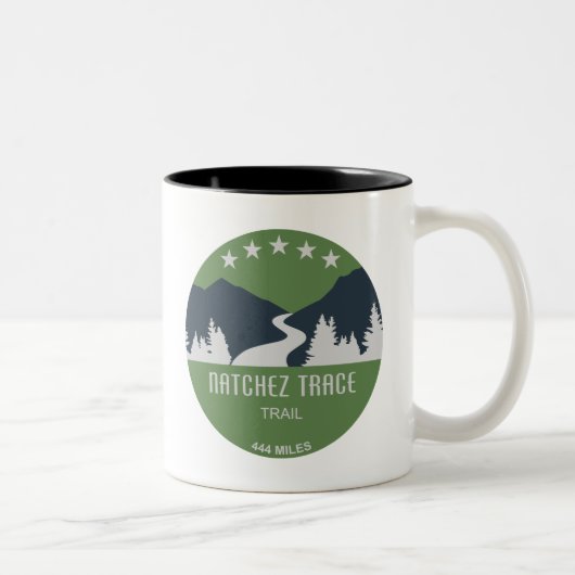 Natchez Trace Zweifarbige Tasse (Rechts)