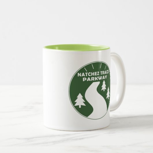 Natchez Trace Zweifarbige Tasse (VorderseiteRechts)