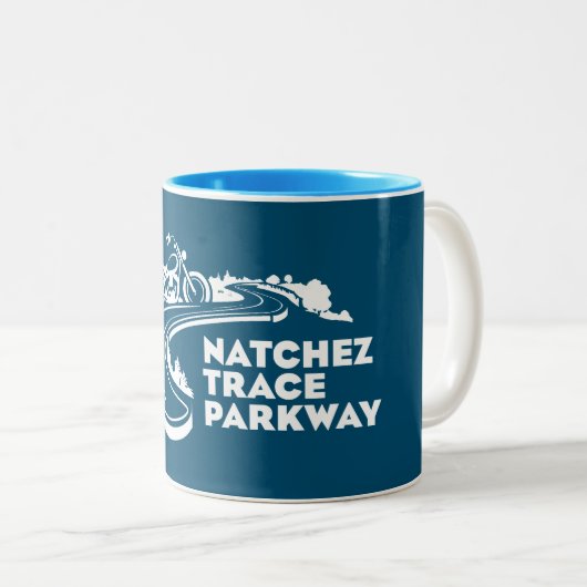 Natchez Trace Zweifarbige Tasse (VorderseiteRechts)