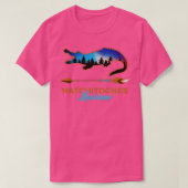 Natchitoches Louisiana USA Bayou Cajun Alligator S T-Shirt (Design vorne)
