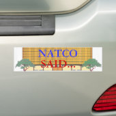 NATCO AUTOAUFKLEBER (Auf Auto)