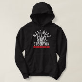 Nate Diaz 209 Stockton Slap Jiu Jitsu Essential T Hoodie (Design vorne)