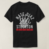 Nate Diaz 209 Stockton Slap Jiu Jitsu Essential T T-Shirt (Design vorne)