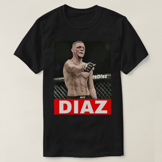 Nate Diaz Classic T Shirt (Design vorne)