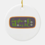 nate, kleine Renverzierung Keramik Ornament (Hinten)