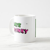 Nate Pinky Kaffee-Tasse Kaffeetasse (Vorderseite Links)