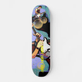 Nate und Gitarre Skateboard (Vorderseite)