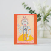 Nath Yogi Postkarte (Stehend Vorderseite)