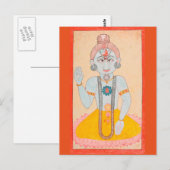 Nath Yogi Postkarte (Vorne/Hinten)