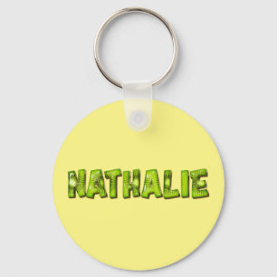 Nathalie Name Kiwi Design Schlüsselanhänger
