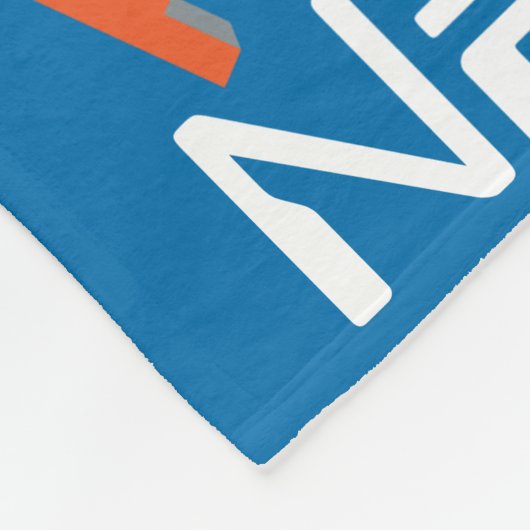 Nathan custom name pixel gaming character graphic fleecedecke (Ecke)