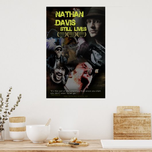 Nathan Davis Still Lives Poster (Küche)
