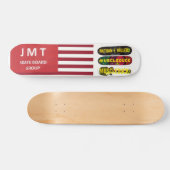 NATHAN E MILLER MUSCLEDUCK Skateboard, 7¾ Zoll Dec Skateboard (Horizontal)