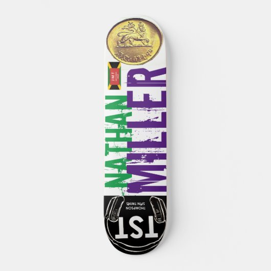 NATHAN E MILLER Skateboard (Vorderseite)