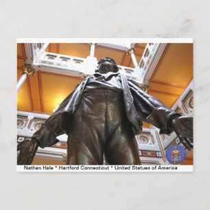 Nathan Hale Postkarte