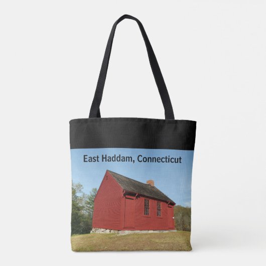 Nathan Hale Schoolhouse (East Haddam) Tasche (Rückseite)