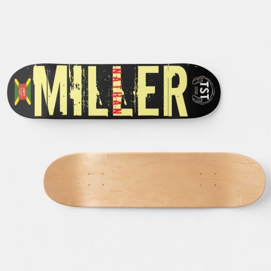 NATHAN MILLER JMT USA Skateboard (Horizontal)