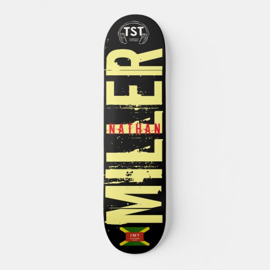 NATHAN MILLER JMT USA Skateboard (Vorderseite)