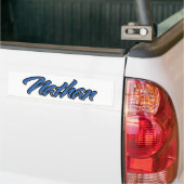 Nathan Name blue Aufkleber Sticker Autoaufkleber (Auf Lkw)