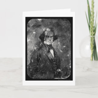 Nathanial Hawthorne Daguerreotype 1850 Karte