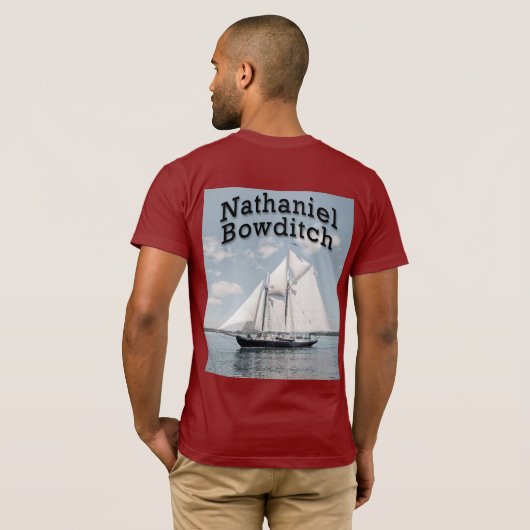 Nathaniel Bowditch T-Shirt (Schwarz voll)