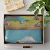 Nathaniel Drinks Coffee, Lizard Seidenpapier (Geschenk)