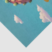 Nathaniel Drinks Coffee, Lizard Seidenpapier (Detail)