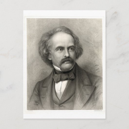 Nathaniel Hawthorne Postkarte (Vorderseite)
