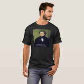 Nathaniel Hawthorne "Pure Hand s Wisdom Quote" T-Shirt (Vorne ganz)