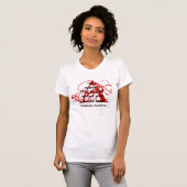 Nathaniel Hawthorne Secrets zitieren Scharfschreib T-Shirt (Vorne ganz)
