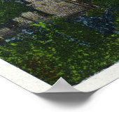 Nathaniel Hawthorne Statue View Poster (Ecke)