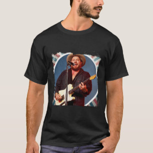 Nathaniel Rateliff Musik-Albumcover-Kunst-Typograp T-Shirt