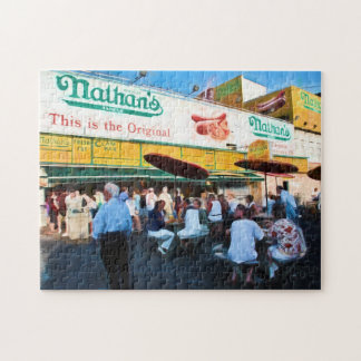 Nathans Coney-Insel-Foto-Puzzlespiel Puzzle