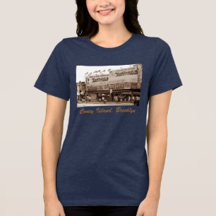 Nathan's Famous Hot Dogs Damen T-Shirt Tri-Blend Shirt