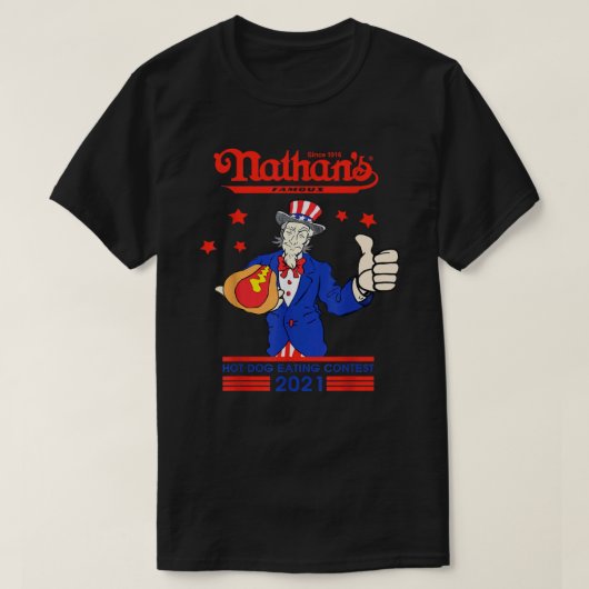 Nathans-Hot-Dog-Eating-Contest-2021-Joey-Chestnut T-Shirt (Design vorne)
