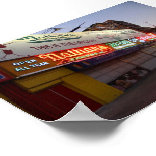 Nathans Würstchen-Plakat Poster