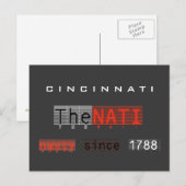 NATI (Cincinnati) 1788 Postkarte (Vorne/Hinten)