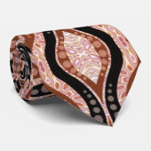 NatiDotz Earthi-Krawatte Krawatte (Gerollt)