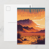 Natinonaler Park Death Valley Postkarte (Vorne/Hinten)