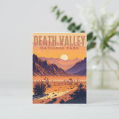 Natinonaler Park Death Valley Postkarte (Stehend Vorderseite)