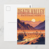 Natinonaler Park Death Valley Postkarte (Vorne/Hinten)