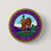 Nation Chickasaw Siegel Button (Vorderseite)